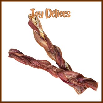 Pénis de Bœuf tressé - 30 cm - 1pc