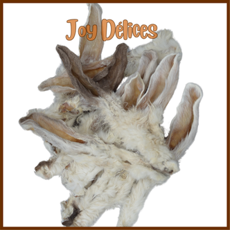 Oreilles de Lapin avec poils en vrac par 100g